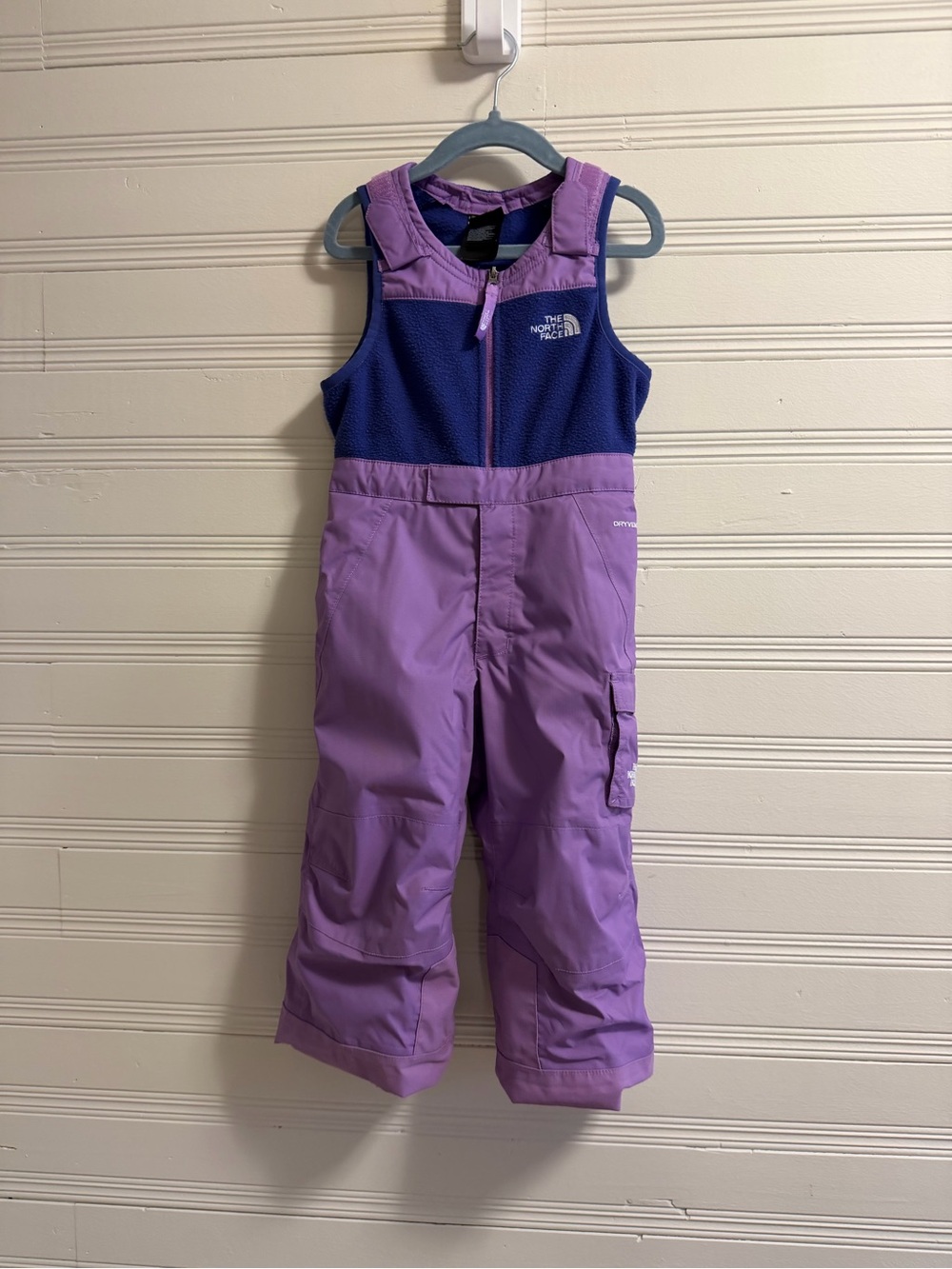 The North Face Toddler Freedom DryVent Snow Bib Pants Purple Size 2T